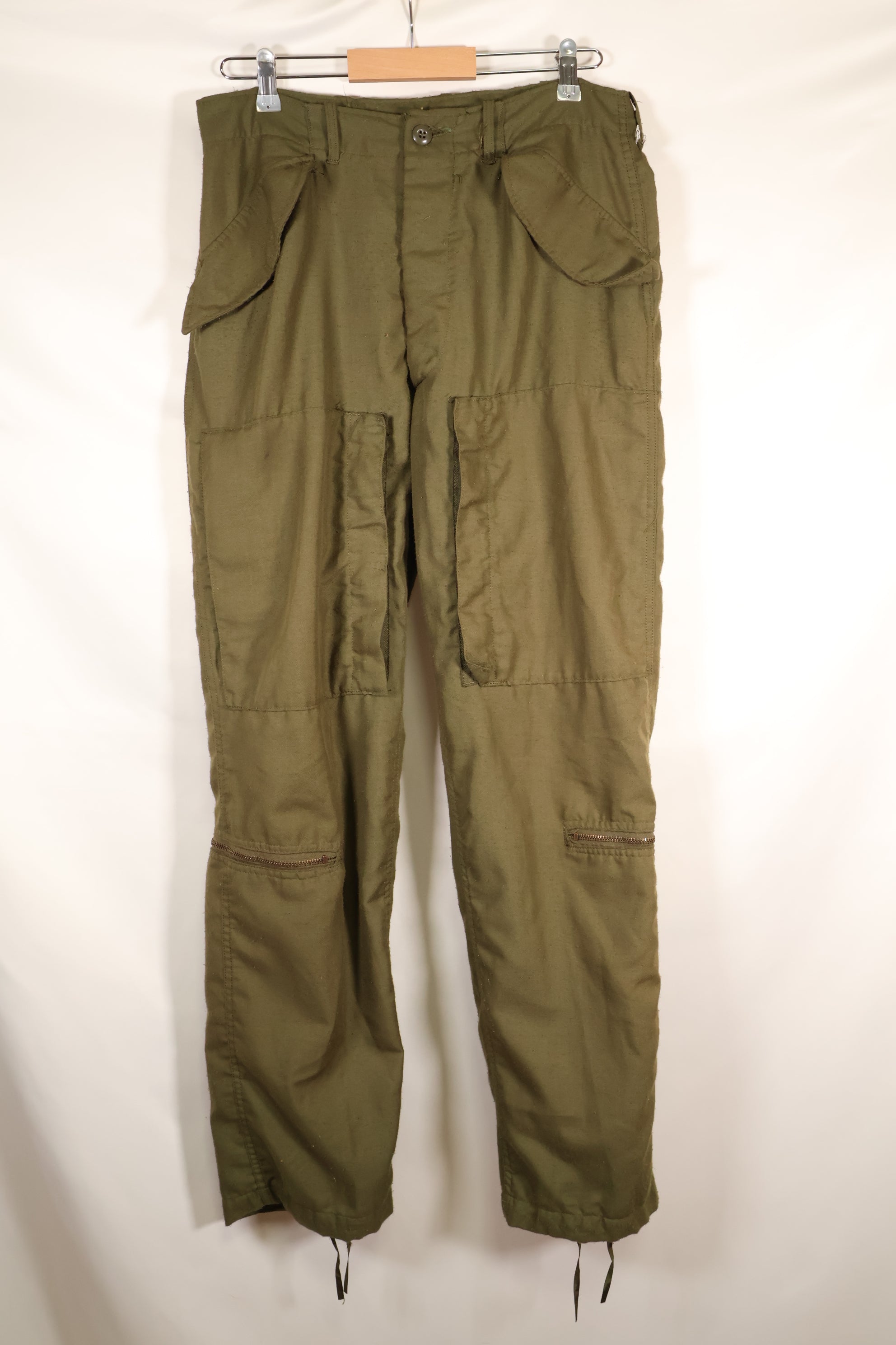 1970年代初頭　推定 MEDIUM　パイロット　耐火パンツ　サイズタグ欠損　中古品