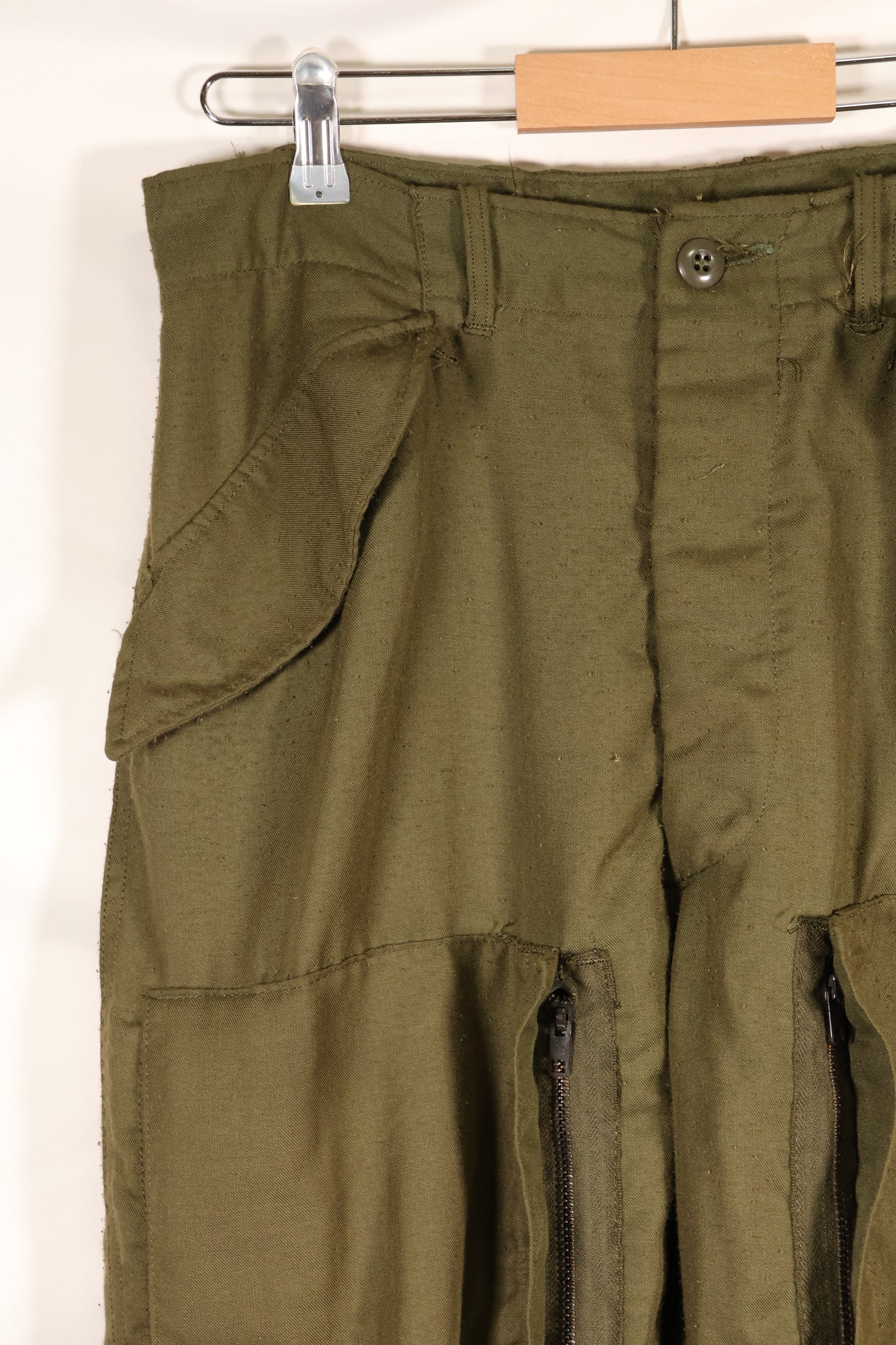 1970年代初頭　推定 MEDIUM　パイロット　耐火パンツ　サイズタグ欠損　中古品