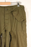 1970年代初頭　推定 MEDIUM　パイロット　耐火パンツ　サイズタグ欠損　中古品