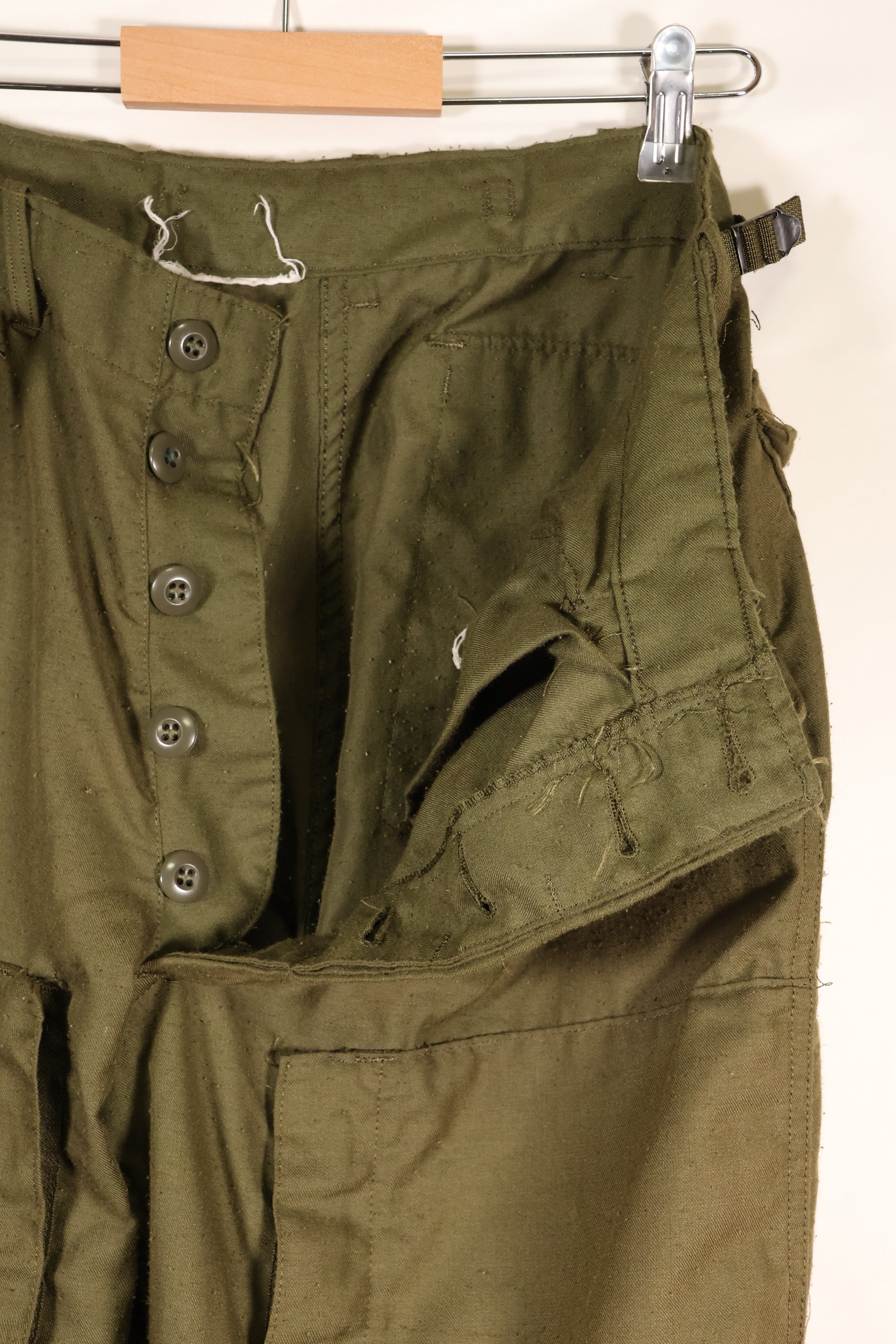 1970年代初頭　推定 MEDIUM　パイロット　耐火パンツ　サイズタグ欠損　中古品