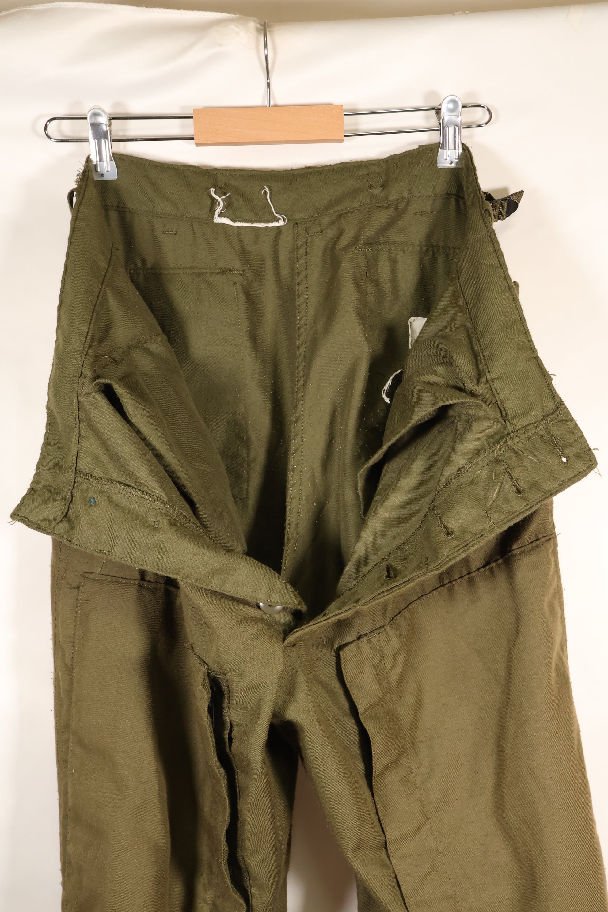 1970年代初頭　推定 MEDIUM　パイロット　耐火パンツ　サイズタグ欠損　中古品