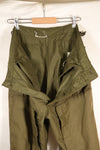 1970年代初頭　推定 MEDIUM　パイロット　耐火パンツ　サイズタグ欠損　中古品