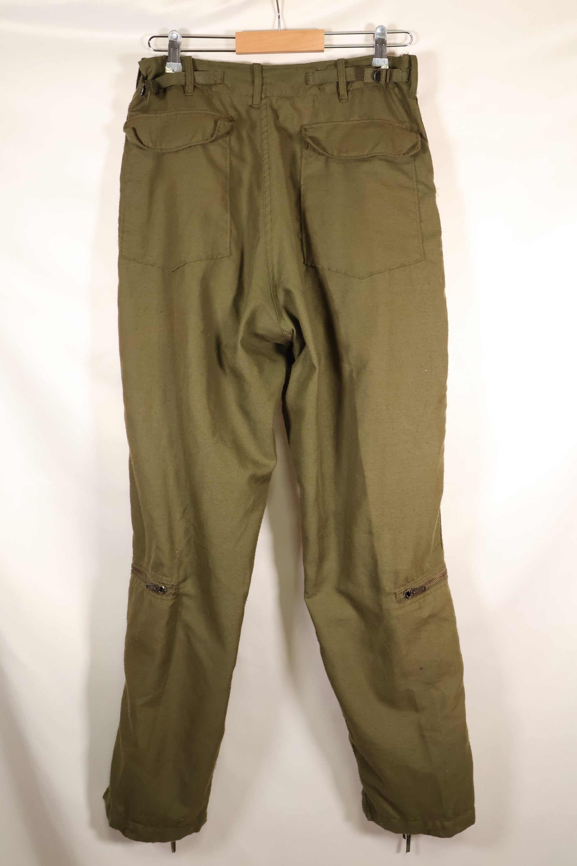 1970年代初頭　推定 MEDIUM　パイロット　耐火パンツ　サイズタグ欠損　中古品