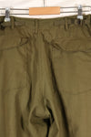 1970年代初頭　推定 MEDIUM　パイロット　耐火パンツ　サイズタグ欠損　中古品