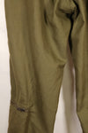 1970年代初頭　推定 MEDIUM　パイロット　耐火パンツ　サイズタグ欠損　中古品