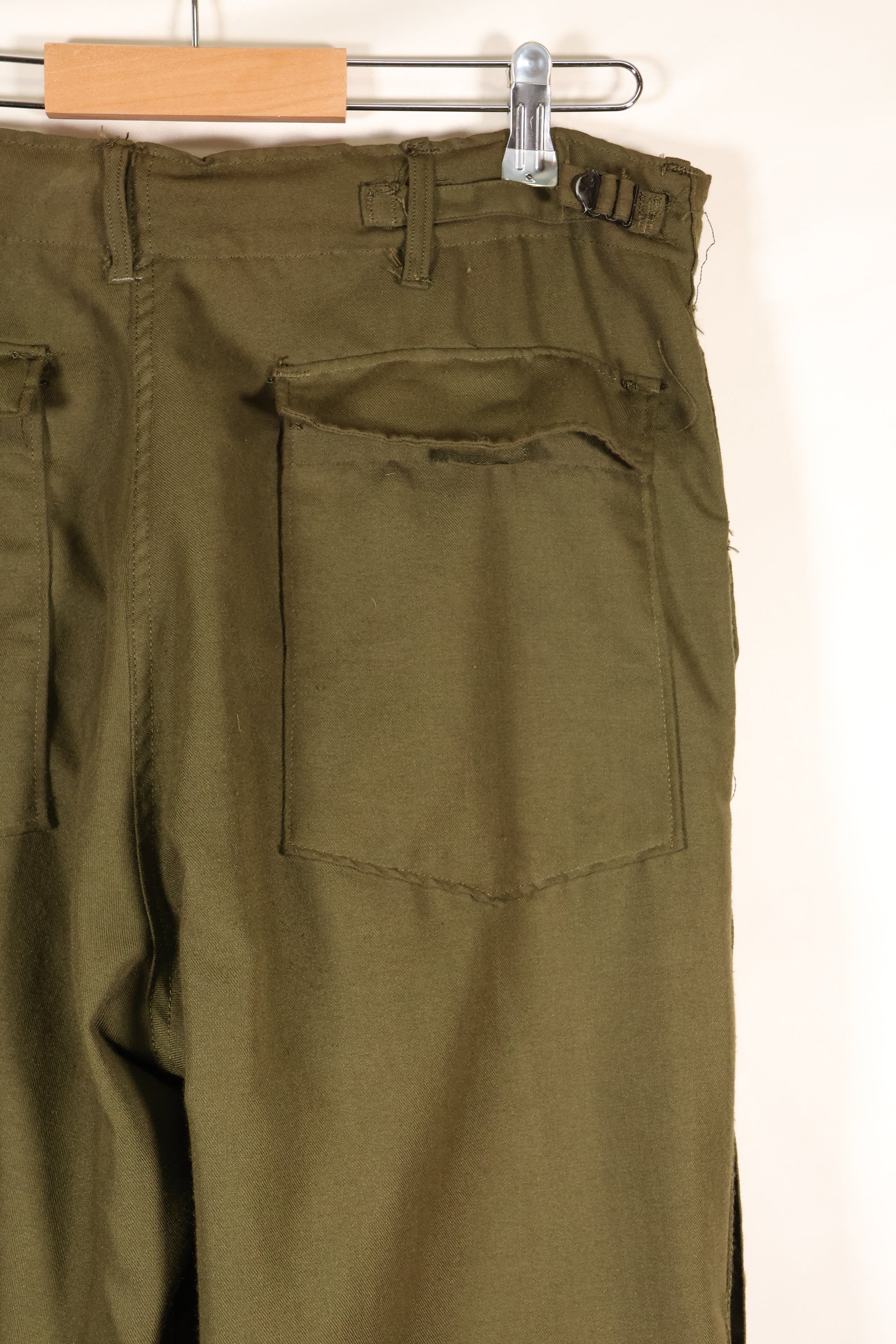 1970年代初頭　M-L　パイロット　耐火パンツ　サイズタグ欠損　中古品