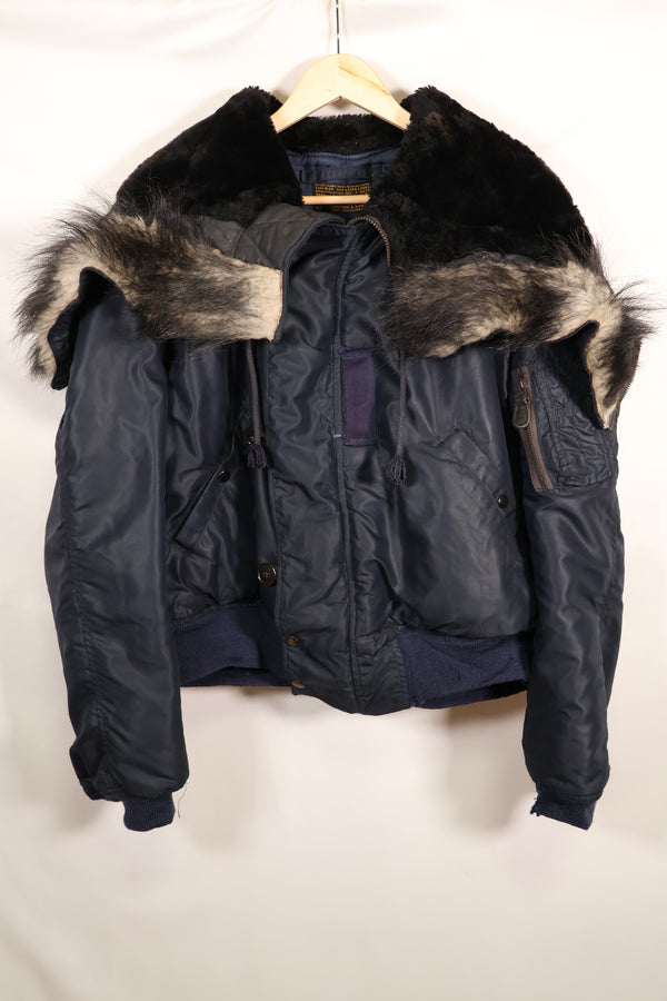 1950年代中期頃　X-LARGE　アメリカ空軍　N2-A　フライトジャケット　ヘビーゾーン　中古品