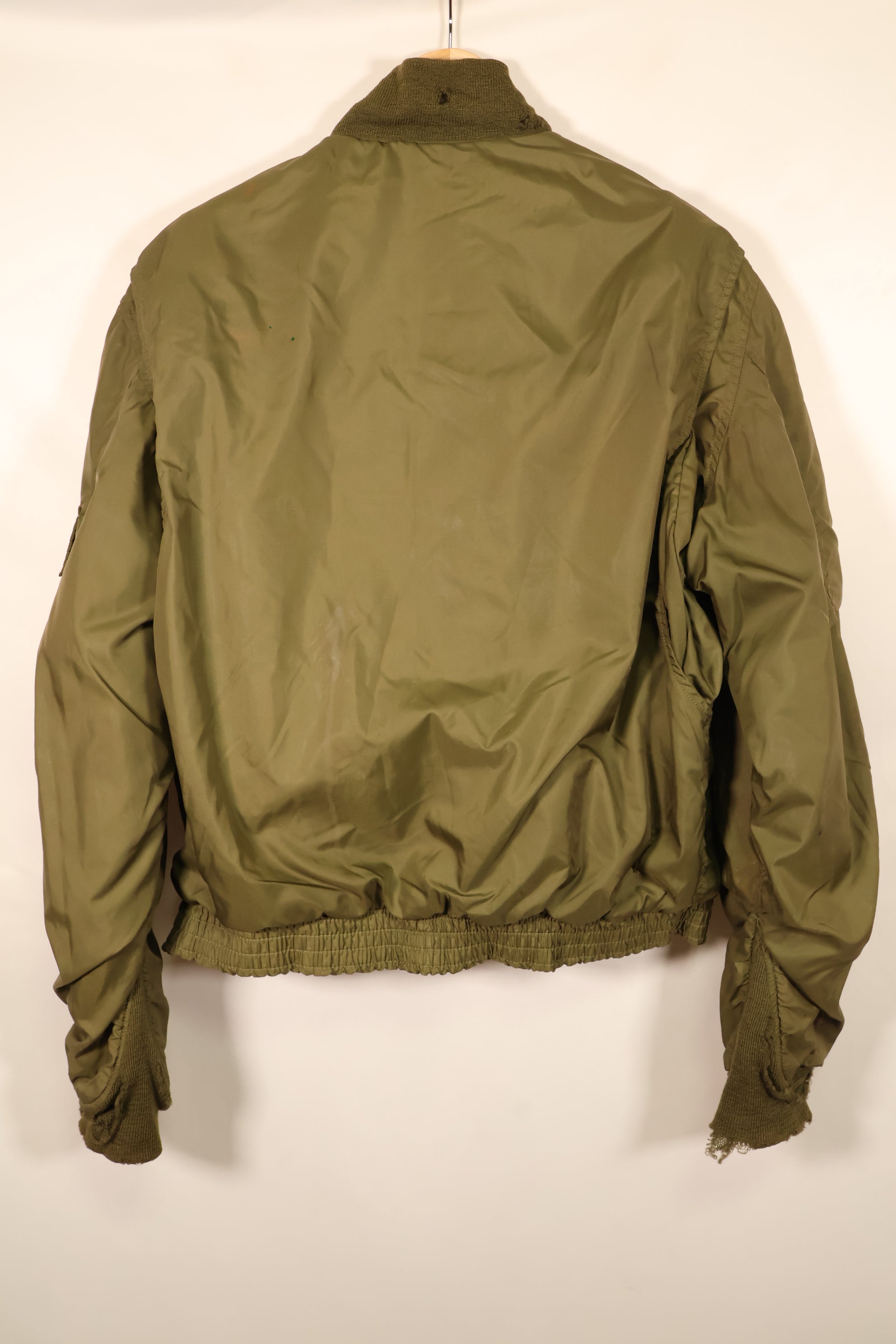 1970年代　推定 44 or LARGE　アメリカ海軍 WEPジャケット　G-8 フライトジャケット　中古品