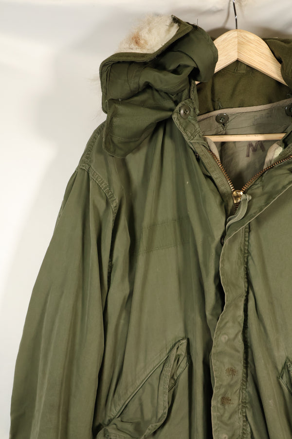 年代ミックス　1972年契約シェル　M-R　M65 フィールドパーカー　セット　M51　ライナー付き　中古品　C