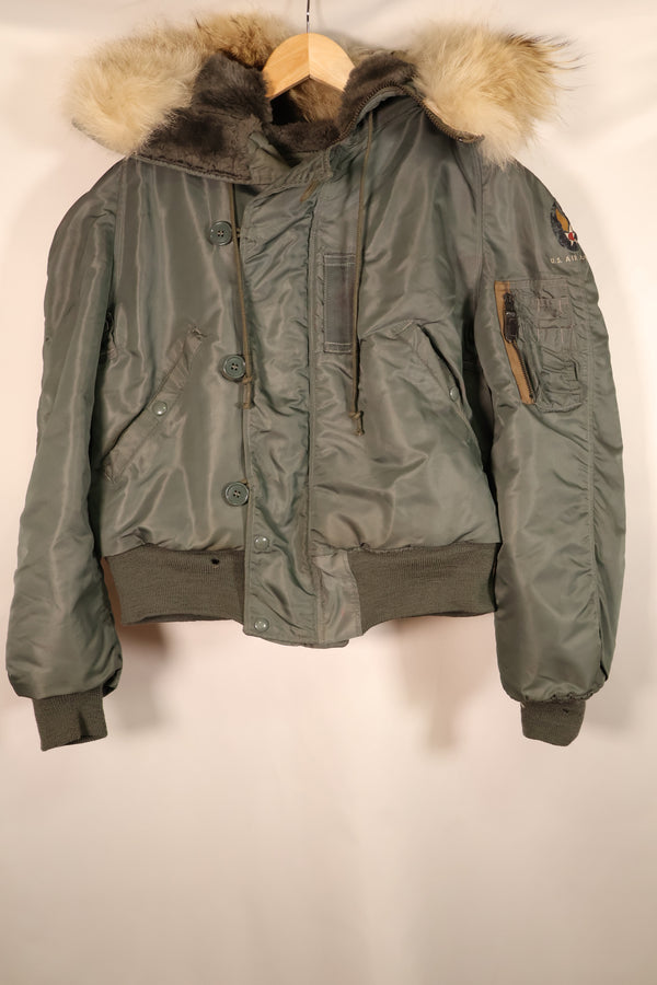 1950年代中頃　MEDIUM　アメリカ空軍　USAF　N2-B　フライトジャケット　中古品