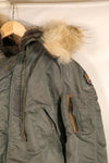 1950年代中頃　MEDIUM　アメリカ空軍　USAF　N2-B　フライトジャケット　中古品