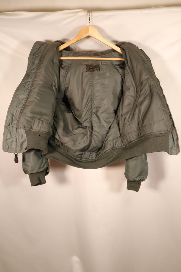 1950年代中頃　MEDIUM　アメリカ空軍　USAF　N2-B　フライトジャケット　中古品