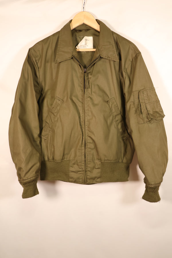 1974年契約　M-R　アメリカ陸軍　パイロット　ライトウェイトジャケット　フライトジャケット　中古品