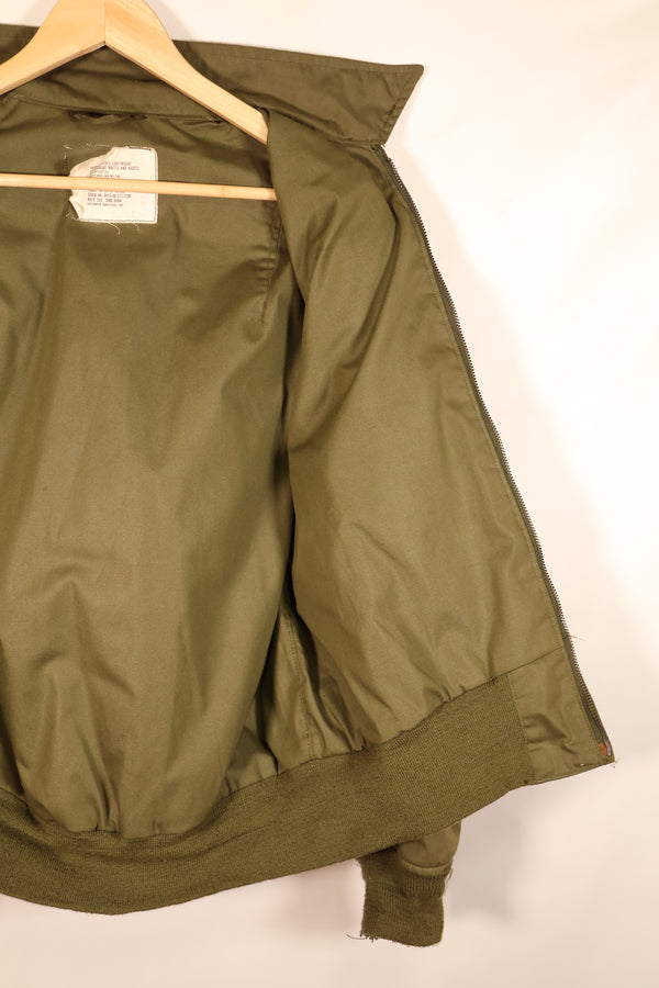 1974年契約　M-R　アメリカ陸軍　パイロット　ライトウェイトジャケット　フライトジャケット　中古品