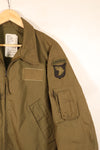 1990年契約　L-R　アメリカ陸軍　パイロット用　ライトウェイトジャケット　フライトジャケット　中古品