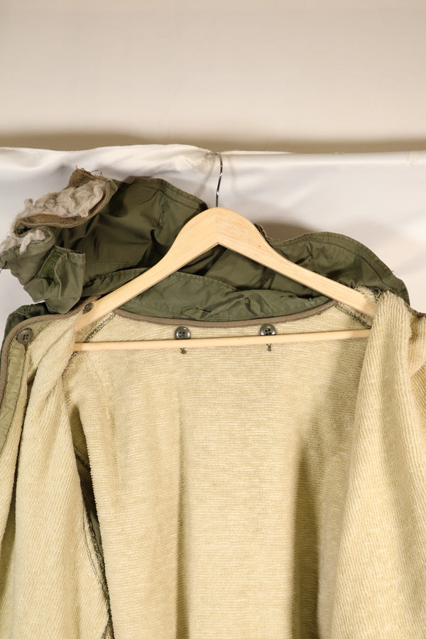 年代ミックス　1972年契約シェル　S-R　M65 フィールドパーカー　セット　M51　ライナー付き　中古品　E