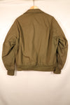 1990年契約　L-R　アメリカ陸軍　パイロット用　ライトウェイトジャケット　フライトジャケット　中古品