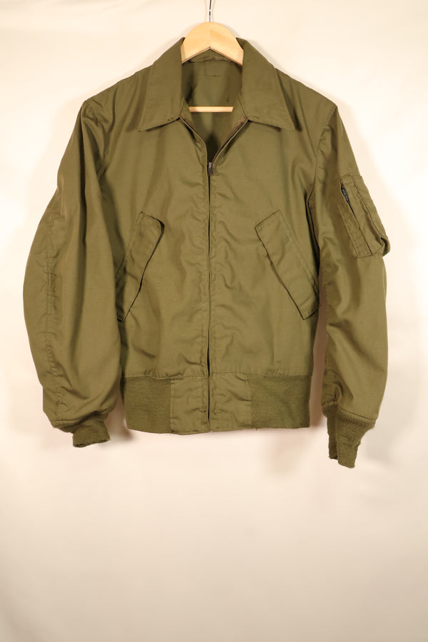 1970年代中頃　推定S-R　アメリカ陸軍　パイロット　ライトウェイトジャケット　フライト　中古品