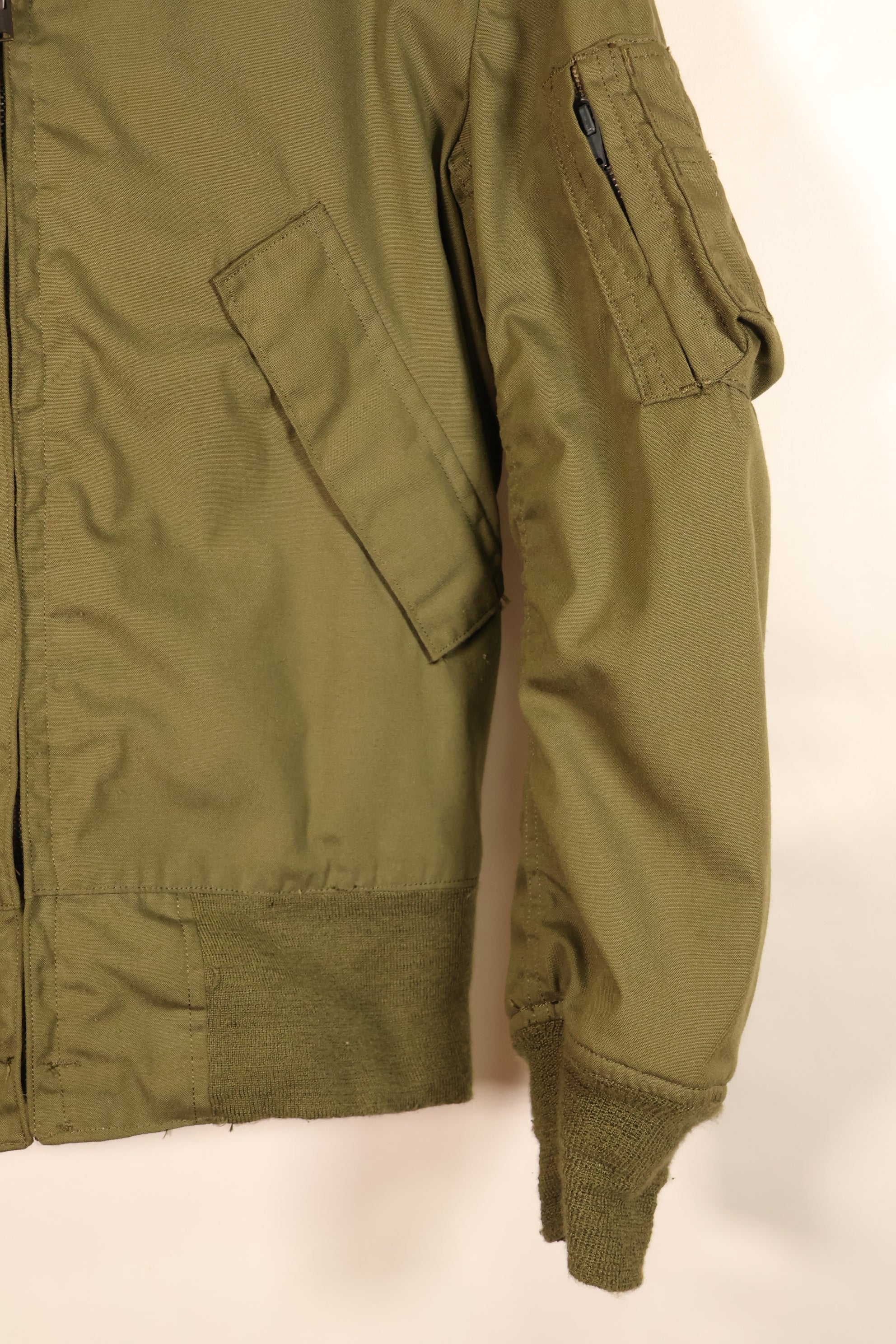 1970年代中頃　推定S-R　アメリカ陸軍　パイロット　ライトウェイトジャケット　フライト　中古品