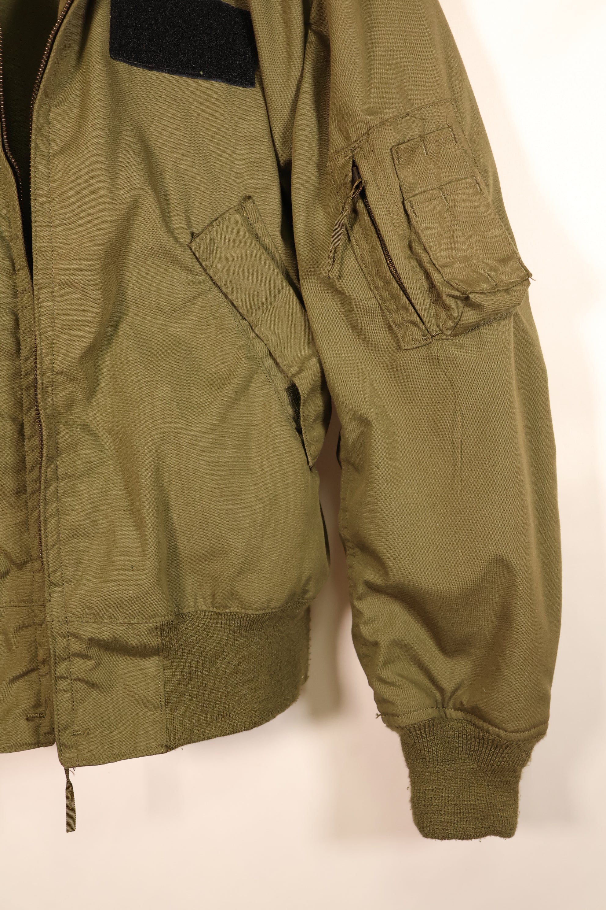 1979年契約　L-L　NOMEX　アメリカ陸軍　パイロット　ライトウェイトジャケット　フライト　ジッパー破損あり　中古品