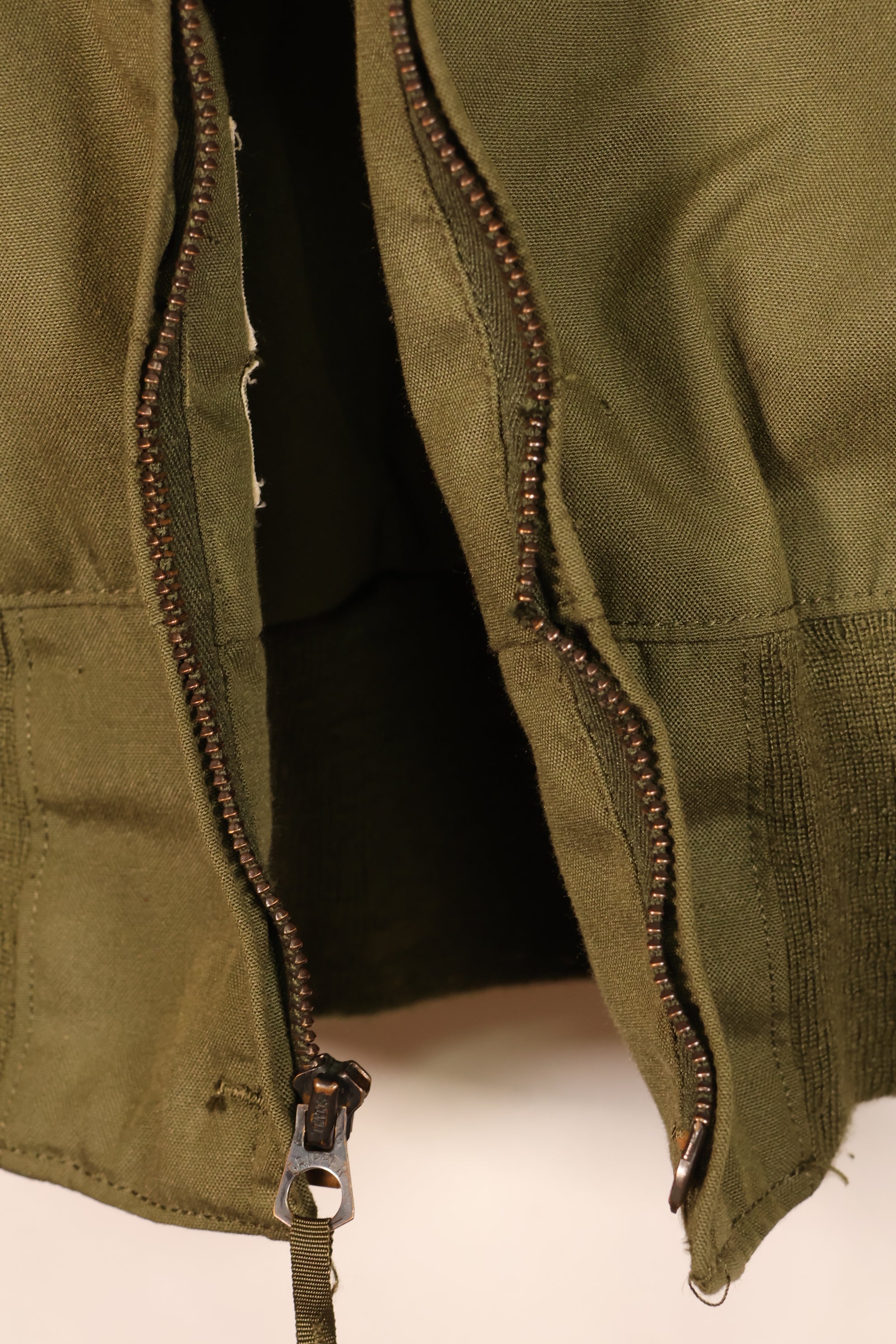 1979年契約　L-L　NOMEX　アメリカ陸軍　パイロット　ライトウェイトジャケット　フライト　ジッパー破損あり　中古品