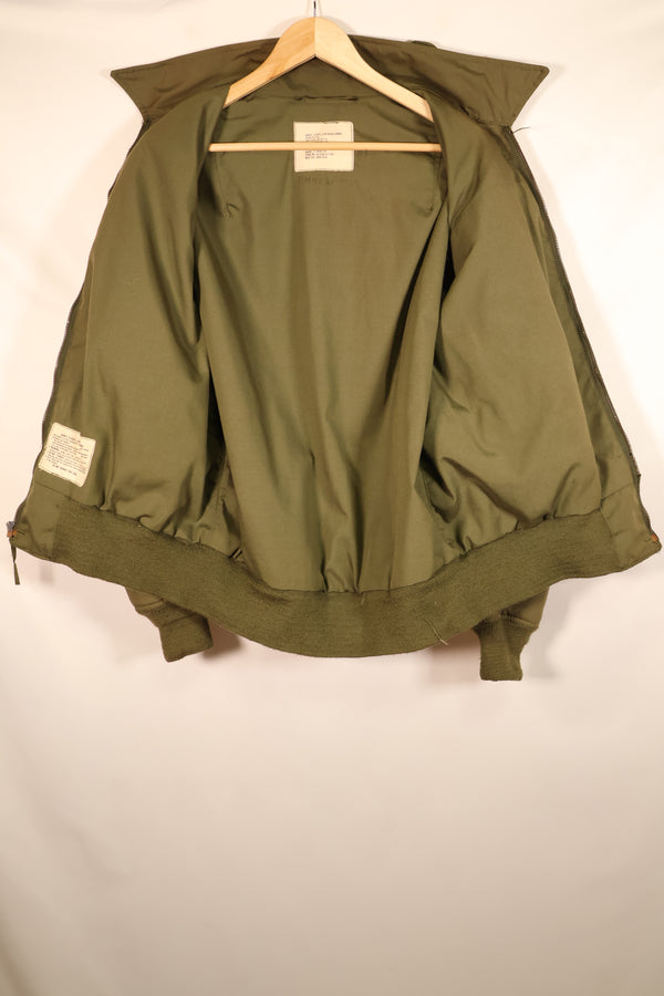 1979年契約　L-L　NOMEX　アメリカ陸軍　パイロット　ライトウェイトジャケット　フライト　ジッパー破損あり　中古品