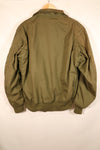 1979年契約　L-L　NOMEX　アメリカ陸軍　パイロット　ライトウェイトジャケット　フライト　ジッパー破損あり　中古品