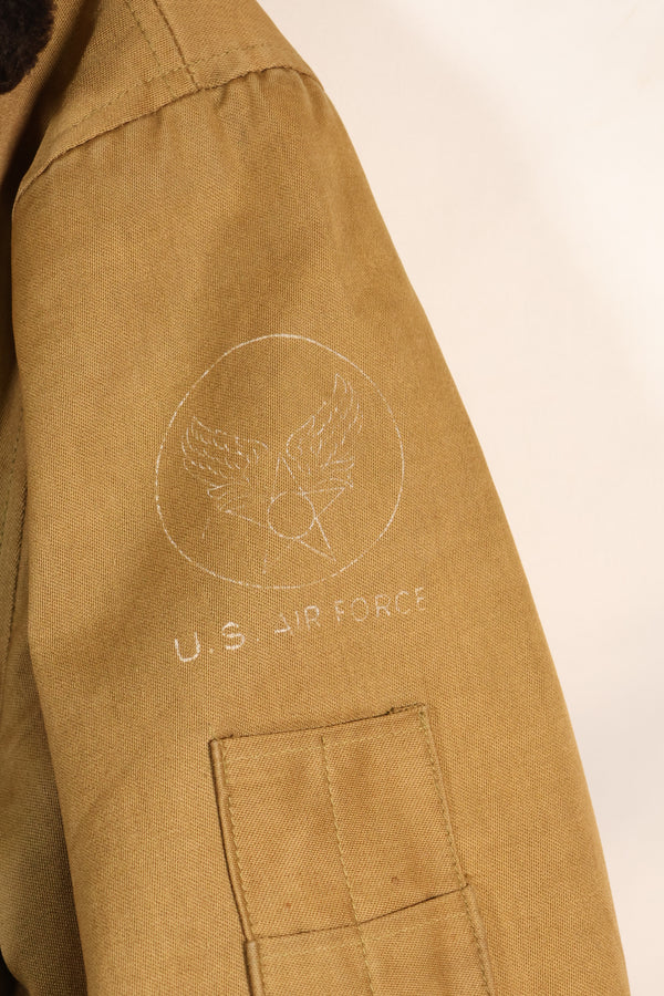 1950年代　アメリカ空軍　B-15　コットン製　フライトジャケット　コマーシャルモデル　中古品