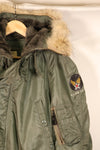 1962年契約　MEDIUM　アメリカ空軍　USAF　N3-B　フライトジャケット　中古品