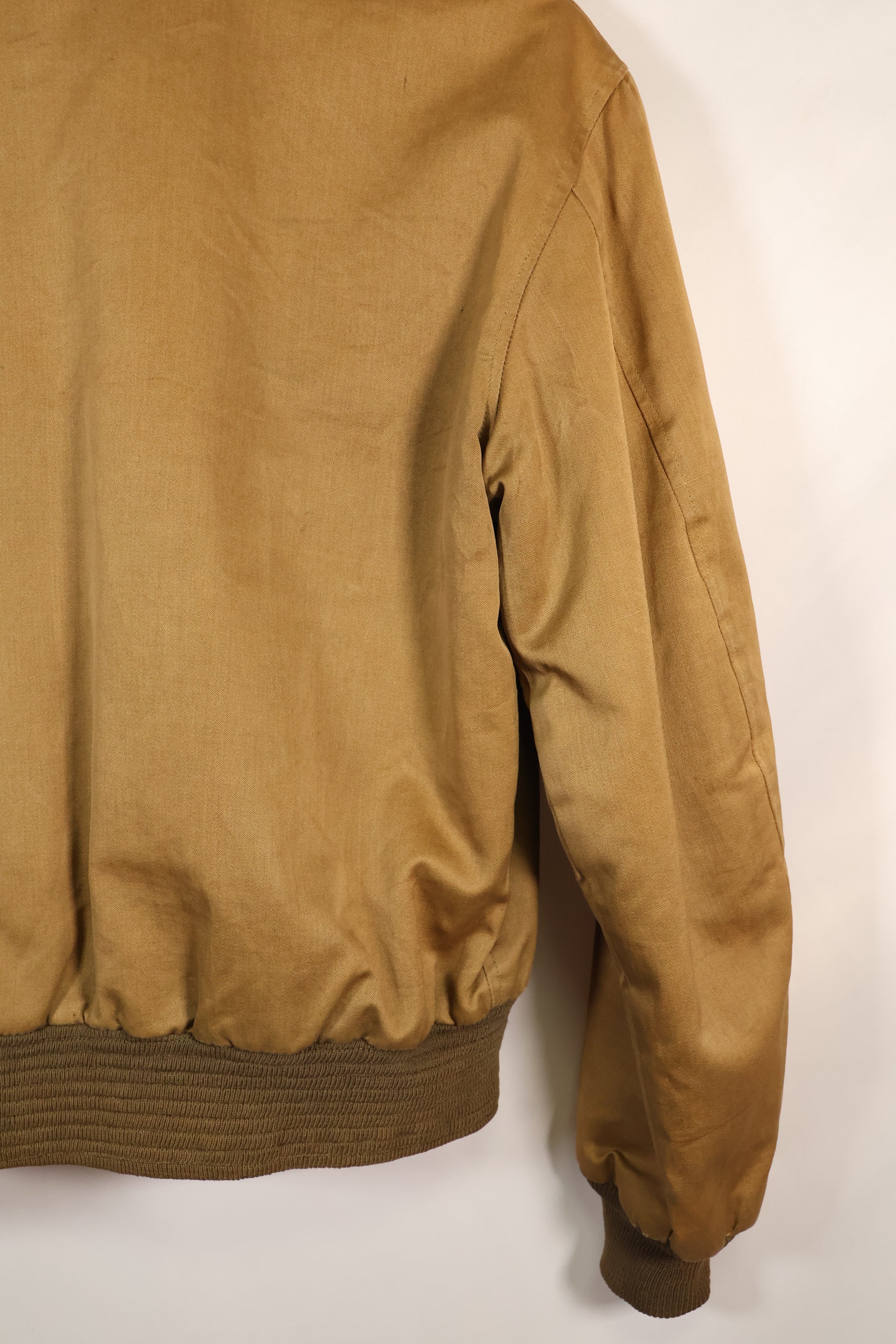 1950年代　アメリカ空軍　B-15　コットン製　フライトジャケット　コマーシャルモデル　中古品