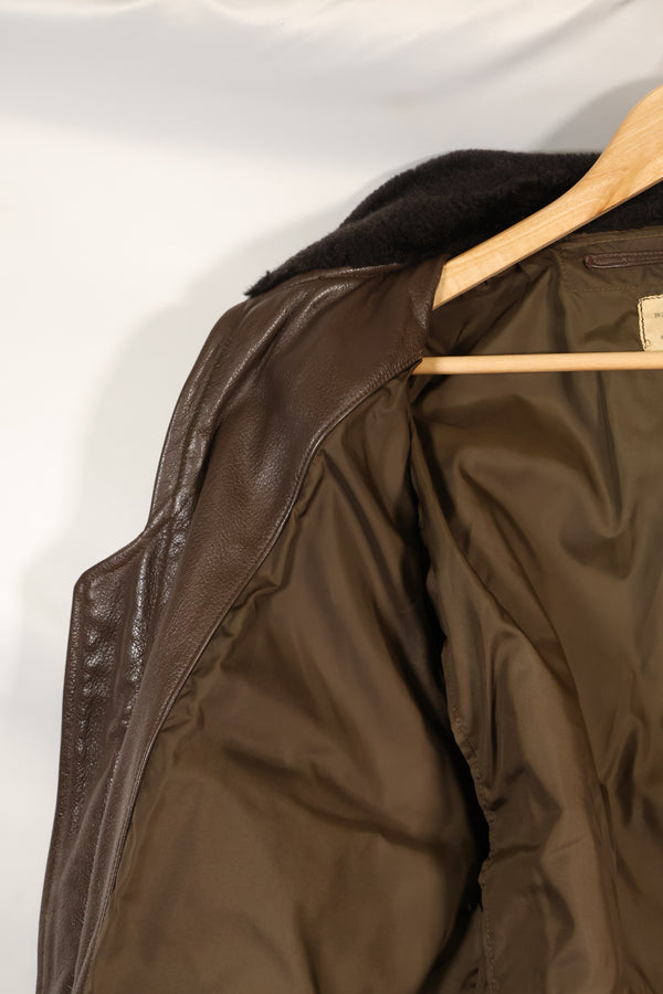 1977年契約　サイズ 42　アメリカ海軍　G-1　フライトジャケット　インターメディエイト　中古品