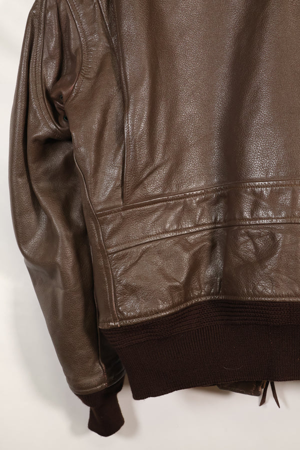 1977年契約　サイズ 42　アメリカ海軍　G-1　フライトジャケット　インターメディエイト　中古品