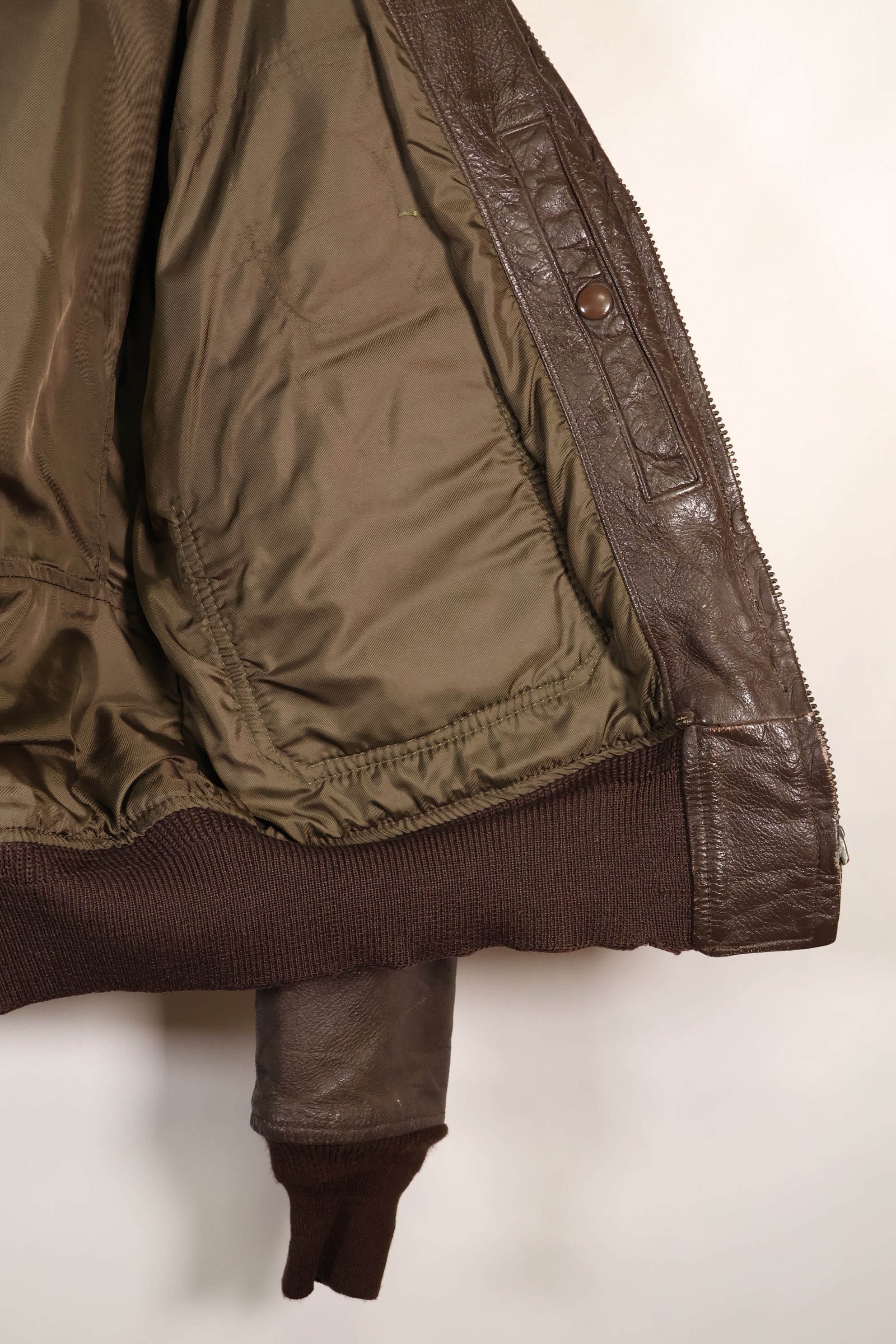 1963年契約　サイズ 44　アメリカ海軍　G-1　フライトジャケット　インターメディエイト　中古品