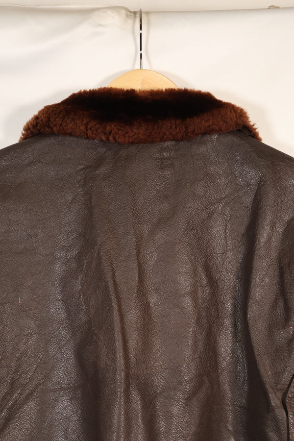 1963年契約　サイズ 44　アメリカ海軍　G-1　フライトジャケット　インターメディエイト　中古品