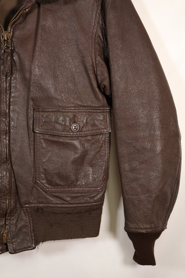 1971年契約　サイズ 42　アメリカ海軍　G-1　フライトジャケット　インターメディエイト　中古品