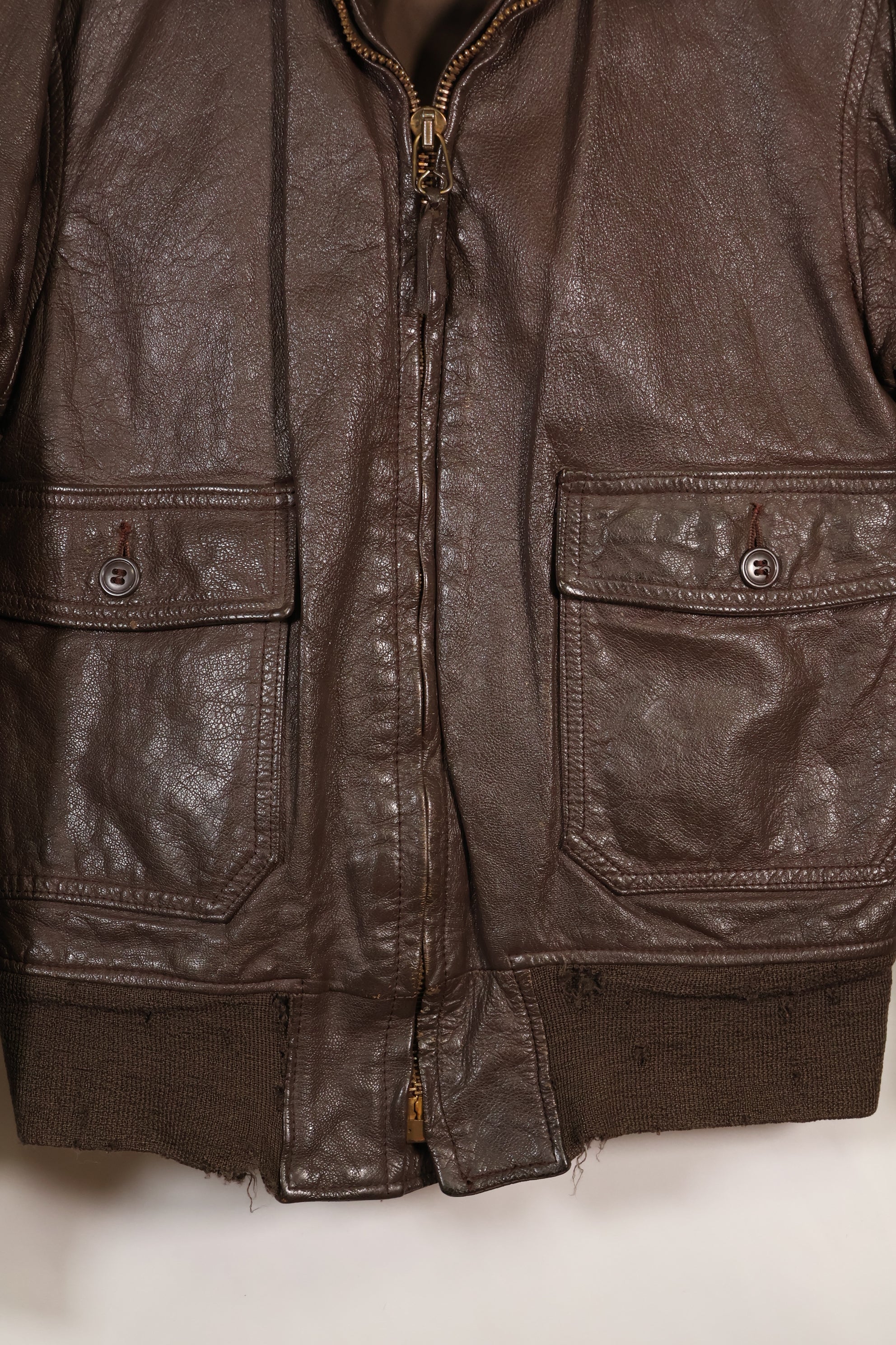 1971年契約　サイズ 42　アメリカ海軍　G-1　フライトジャケット　インターメディエイト　中古品