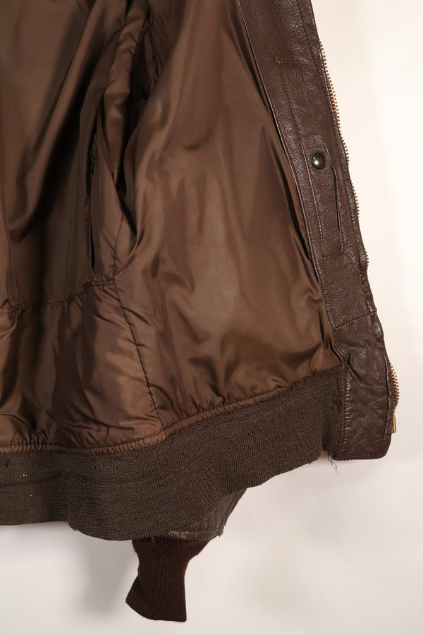 1971年契約　サイズ 42　アメリカ海軍　G-1　フライトジャケット　インターメディエイト　中古品