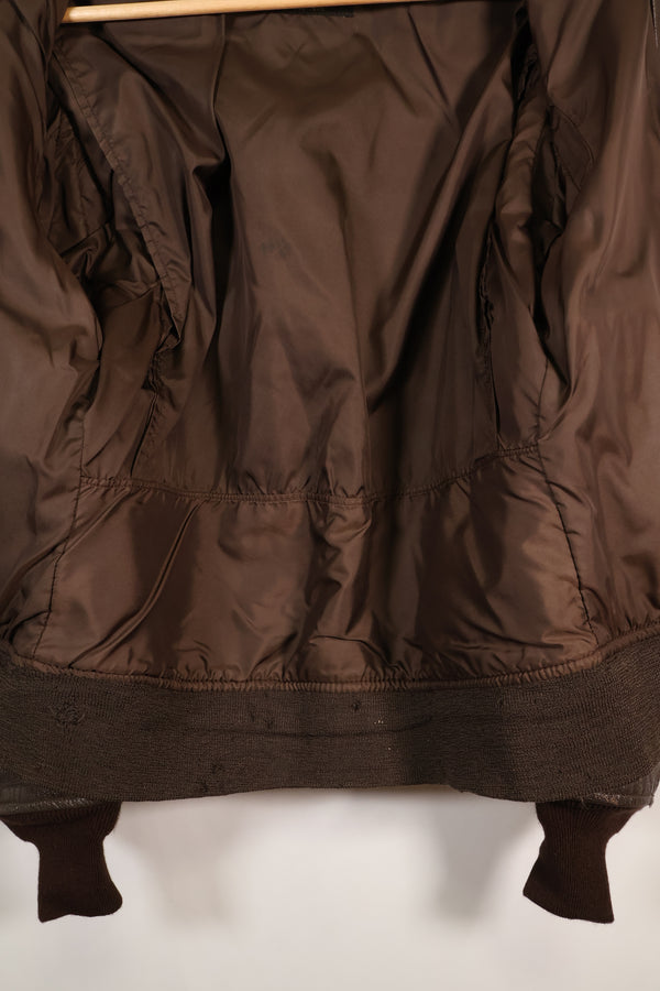 1971年契約　サイズ 42　アメリカ海軍　G-1　フライトジャケット　インターメディエイト　中古品