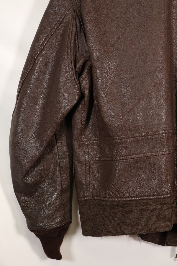 1971年契約　サイズ 42　アメリカ海軍　G-1　フライトジャケット　インターメディエイト　中古品