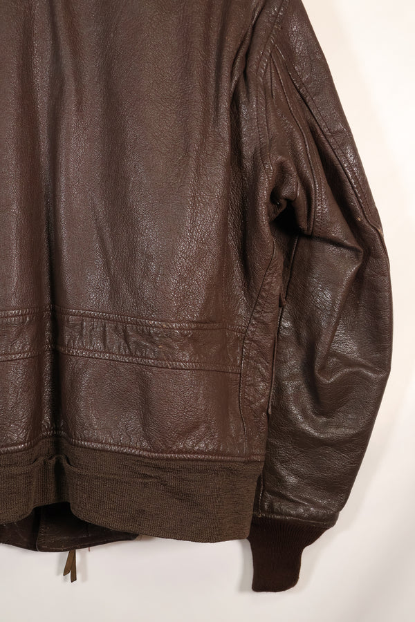 1971年契約　サイズ 42　アメリカ海軍　G-1　フライトジャケット　インターメディエイト　中古品