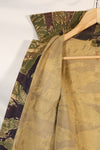 1960年代中頃　USカット　LARGE　沖縄タイガー　タイガーストライプ　シャツ　退色あり　中古品