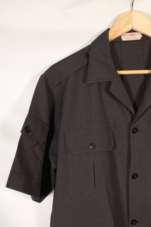 1960年代製　サイゴンテイラーメイド　ブラックサファリジャケット　パンツセット　