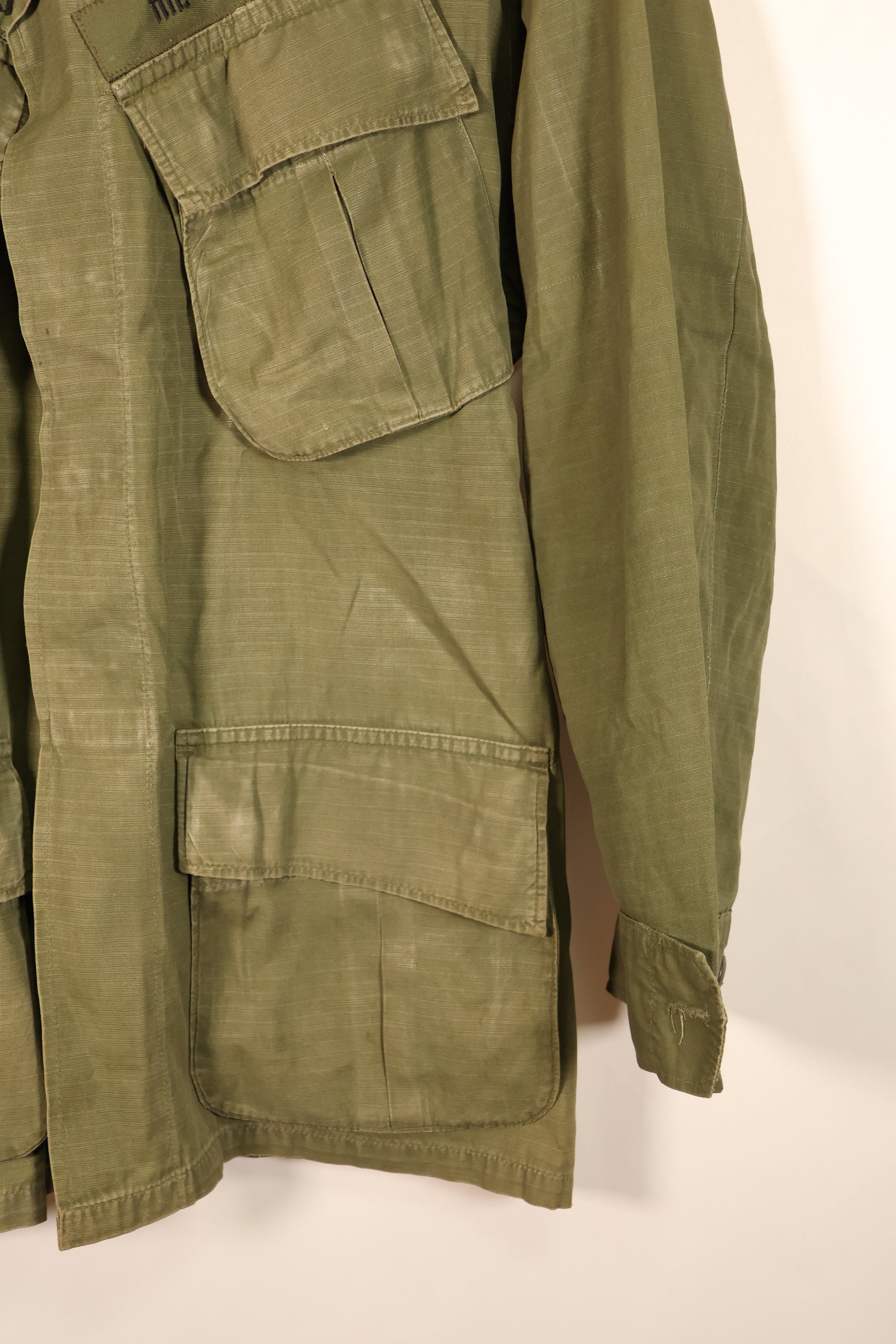 1970年契約　推定S-R　4th Model ジャングルファティーグ　ジャケット　タイ軍パッチ　中古品