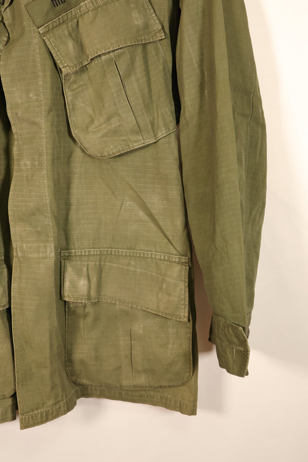 1970年契約　推定S-R　4th Model ジャングルファティーグ　ジャケット　タイ軍パッチ　中古品