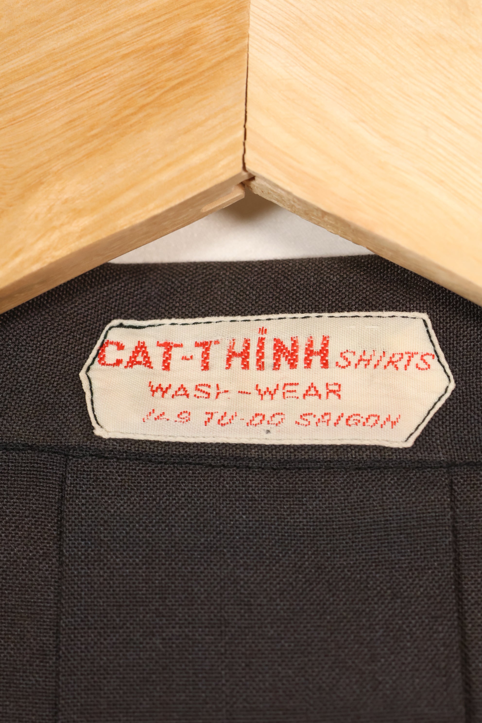 1960年代製　サイゴンテイラーメイド　ブラックサファリジャケット　パンツセット　