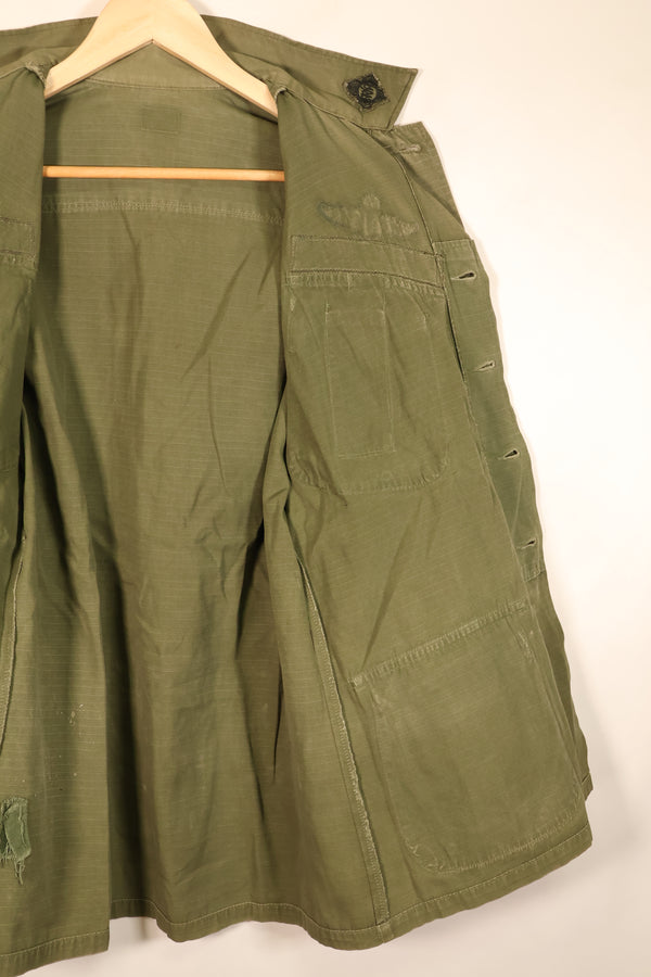 1970年契約　推定S-R　4th Model ジャングルファティーグ　ジャケット　タイ軍パッチ　中古品