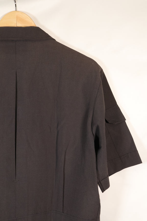 1960年代製　サイゴンテイラーメイド　ブラックサファリジャケット　パンツセット　