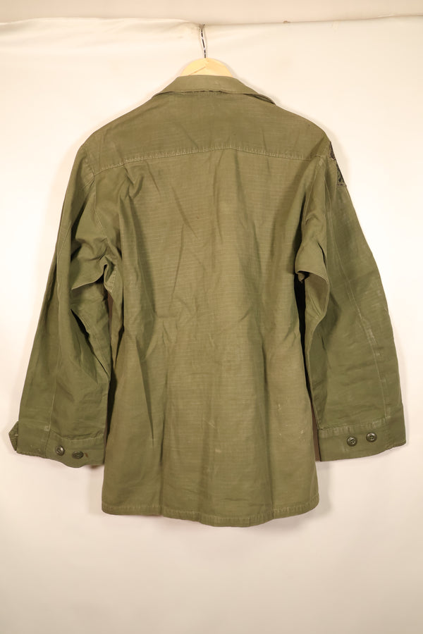 1970年契約　推定S-R　4th Model ジャングルファティーグ　ジャケット　タイ軍パッチ　中古品