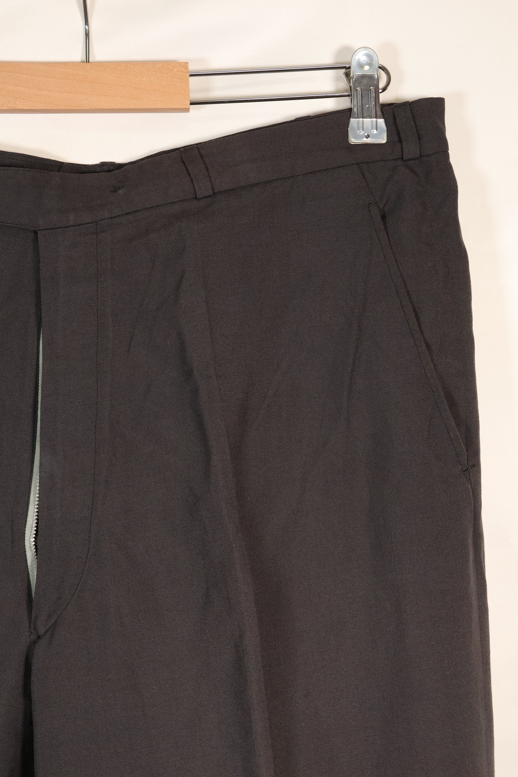 1960年代製　サイゴンテイラーメイド　ブラックサファリジャケット　パンツセット　