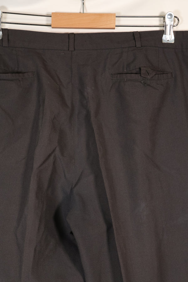 1960年代製　サイゴンテイラーメイド　ブラックサファリジャケット　パンツセット　